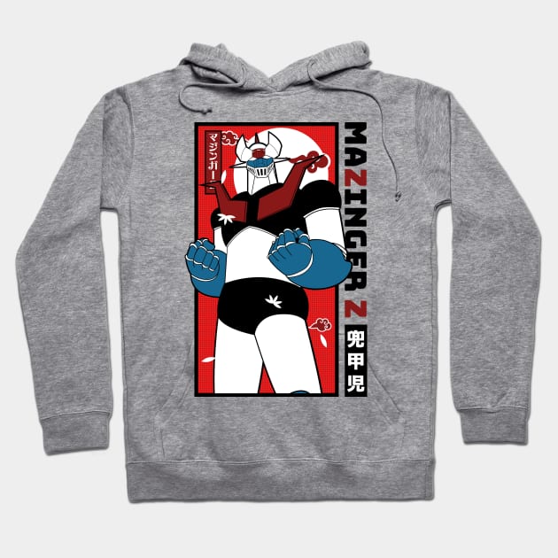 Mazinger Z Hoodie by paisdelasmaquinas